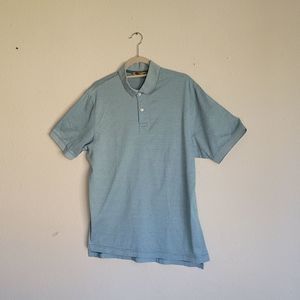 gold Label polo shirt size Medium color pistachio